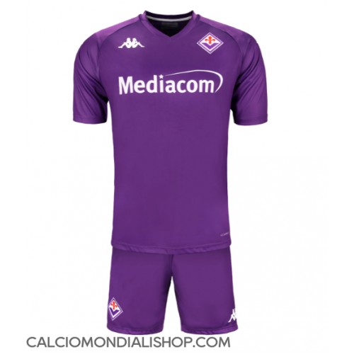 Maglie da calcio Fiorentina Prima Maglia Bambino 2024-25 Manica Corta (+ Pantaloni corti)